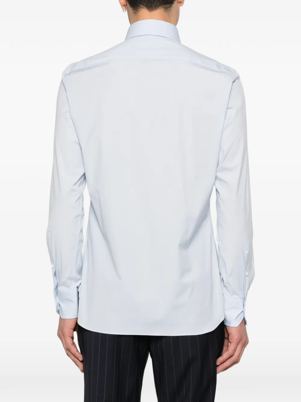 Zegna Overhemd met lange mouwen Blauw
