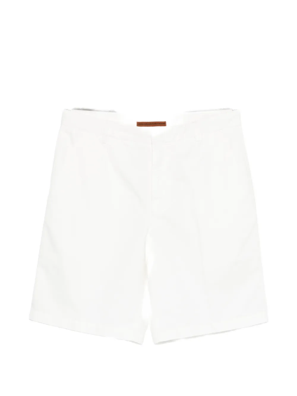 Zegna belt-loop shorts - Bianco