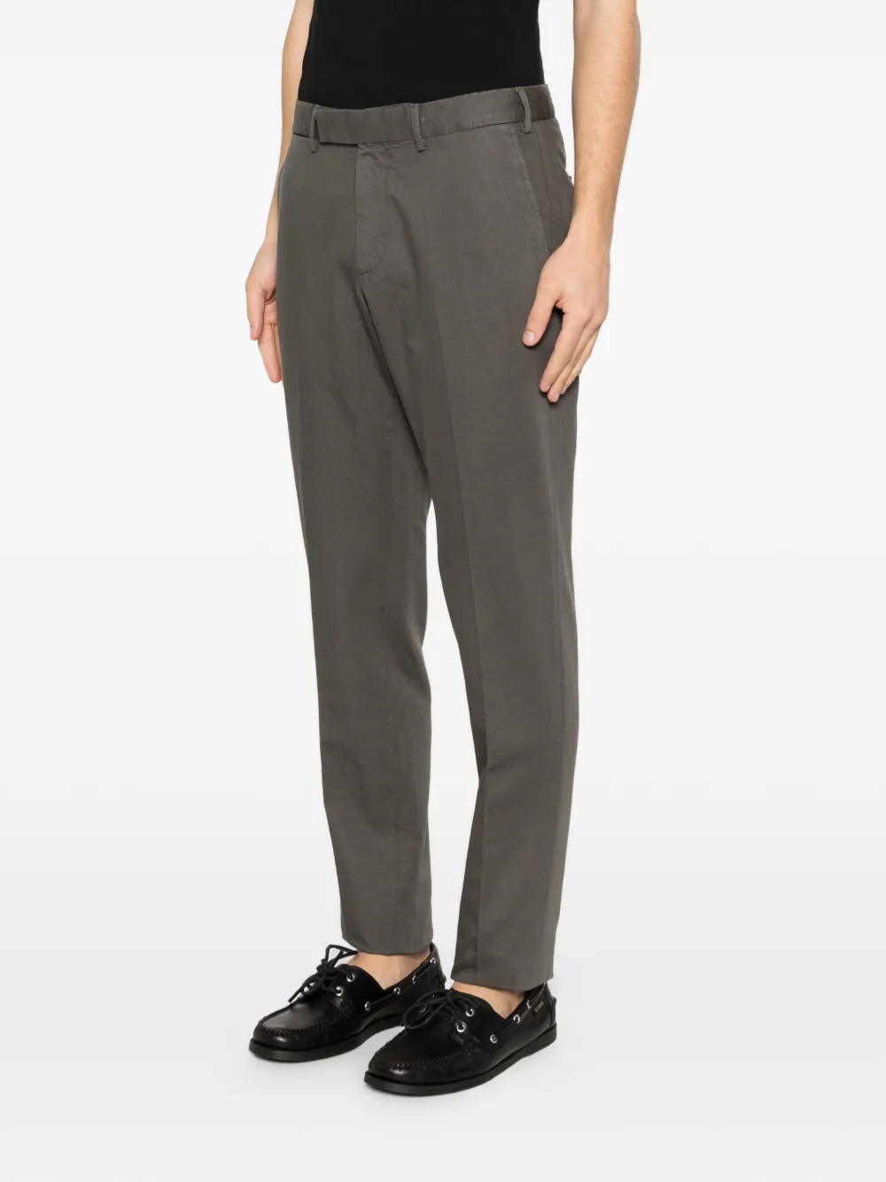  Zegna Belt-loop Chinos - Grey 