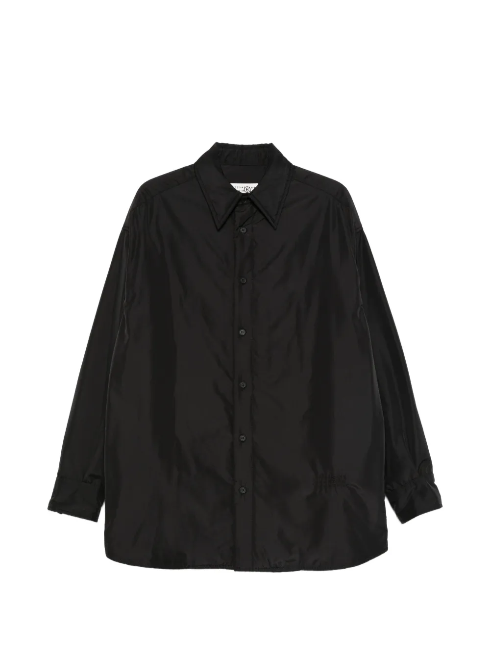 MM6 Maison Margiela buttoned long-sleeve shirt - Nero