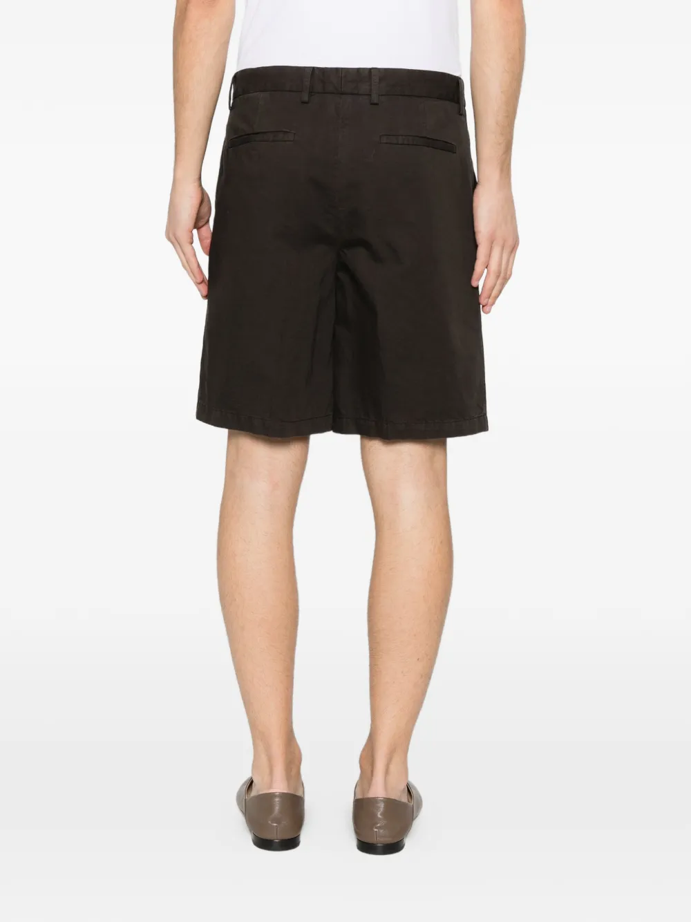 Zegna Shorts met zakken Bruin