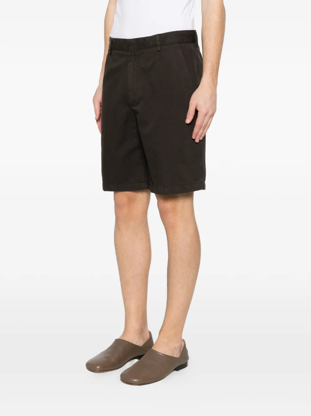 Zegna Shorts met zakken Bruin