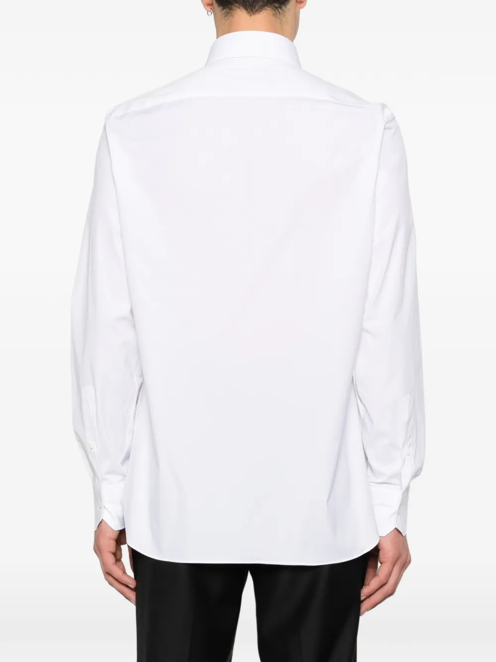 Zegna Overhemd met lange mouwen Wit