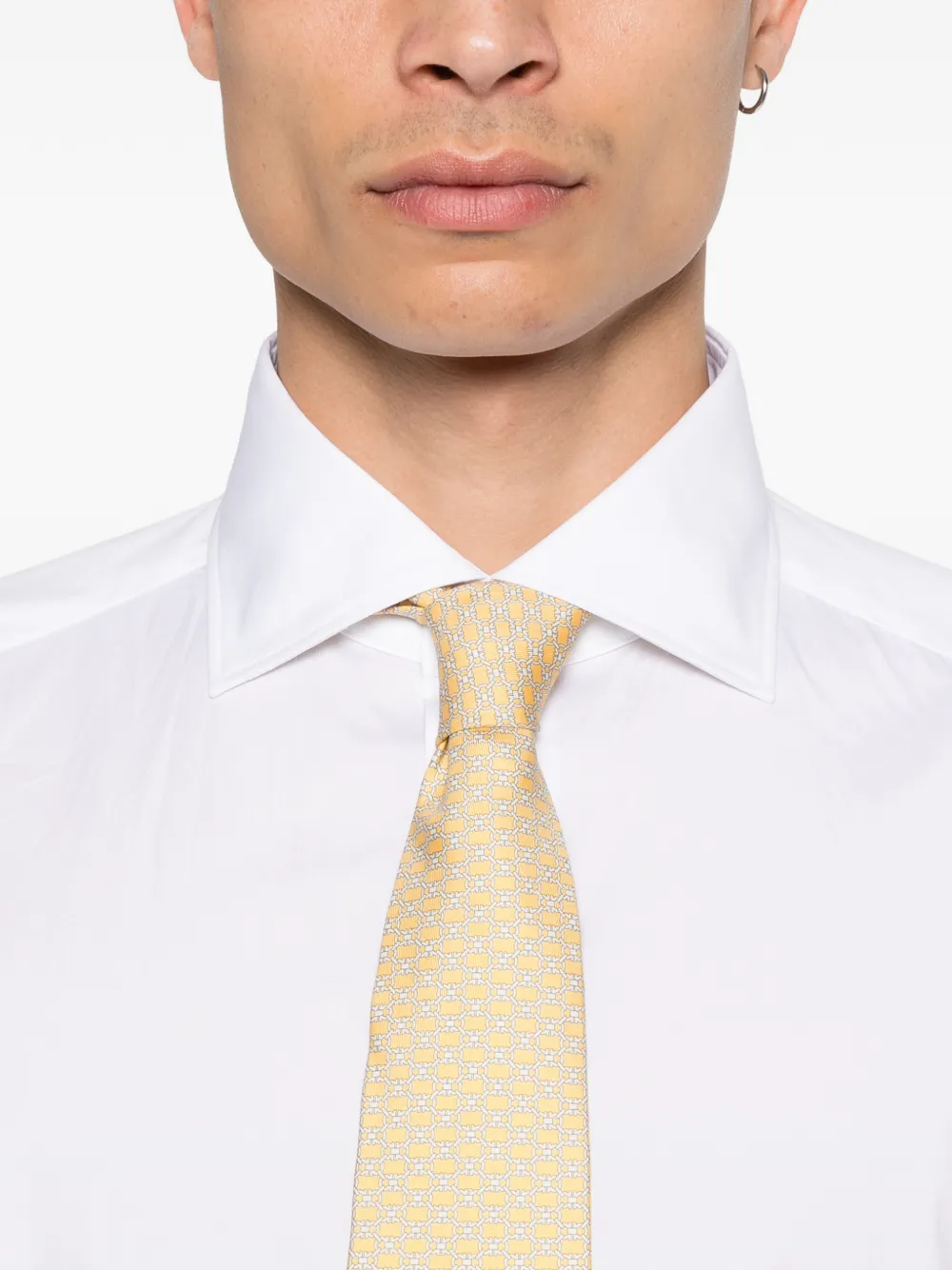 Zegna Overhemd met lange mouwen Wit