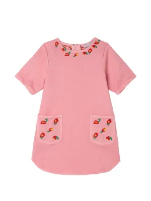 Fendi Kids ロゴ ワンピース | ピンク | FARFETCH JP