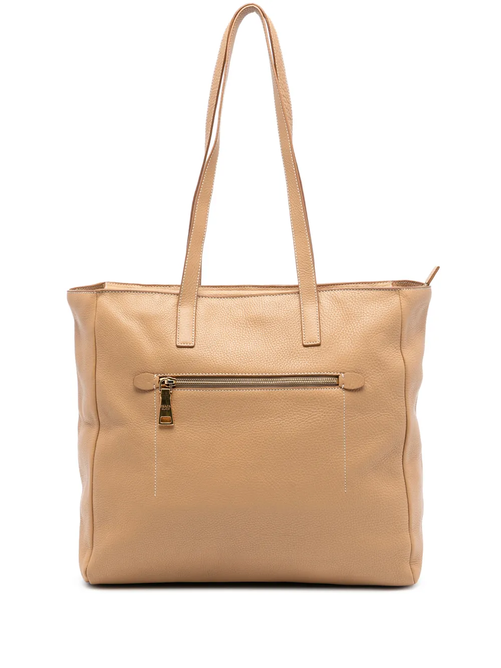 Prada Pre-Owned 2013-2025 Vitello Daino tote bag - Marrone