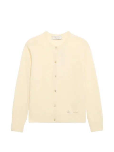 Blumarine cárdigan de cachemira con bordado