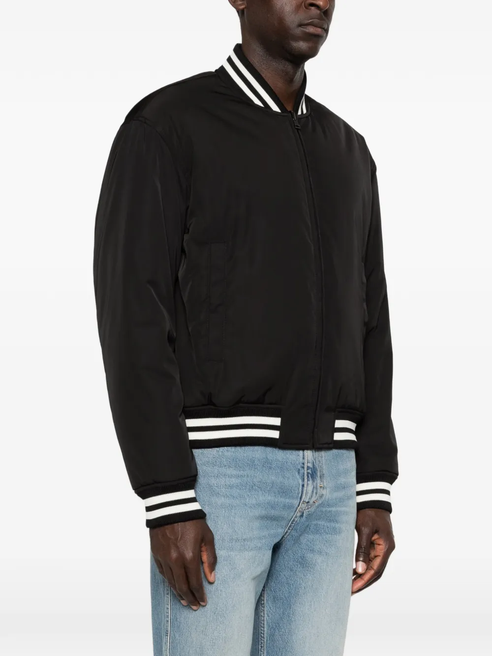 Gucci Bomberjack met rits Zwart