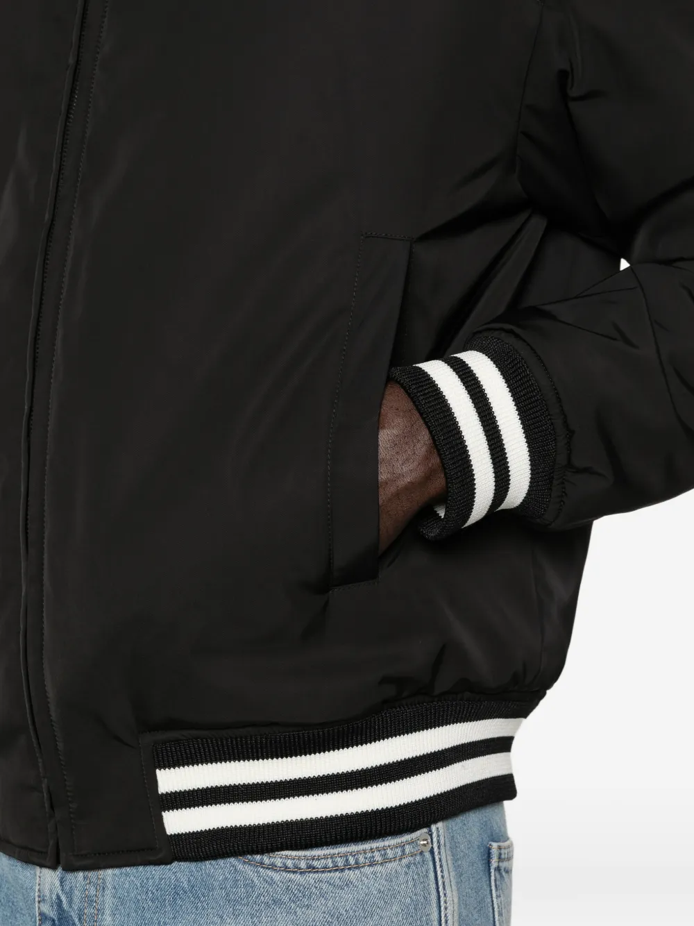 Gucci Bomberjack met rits Zwart