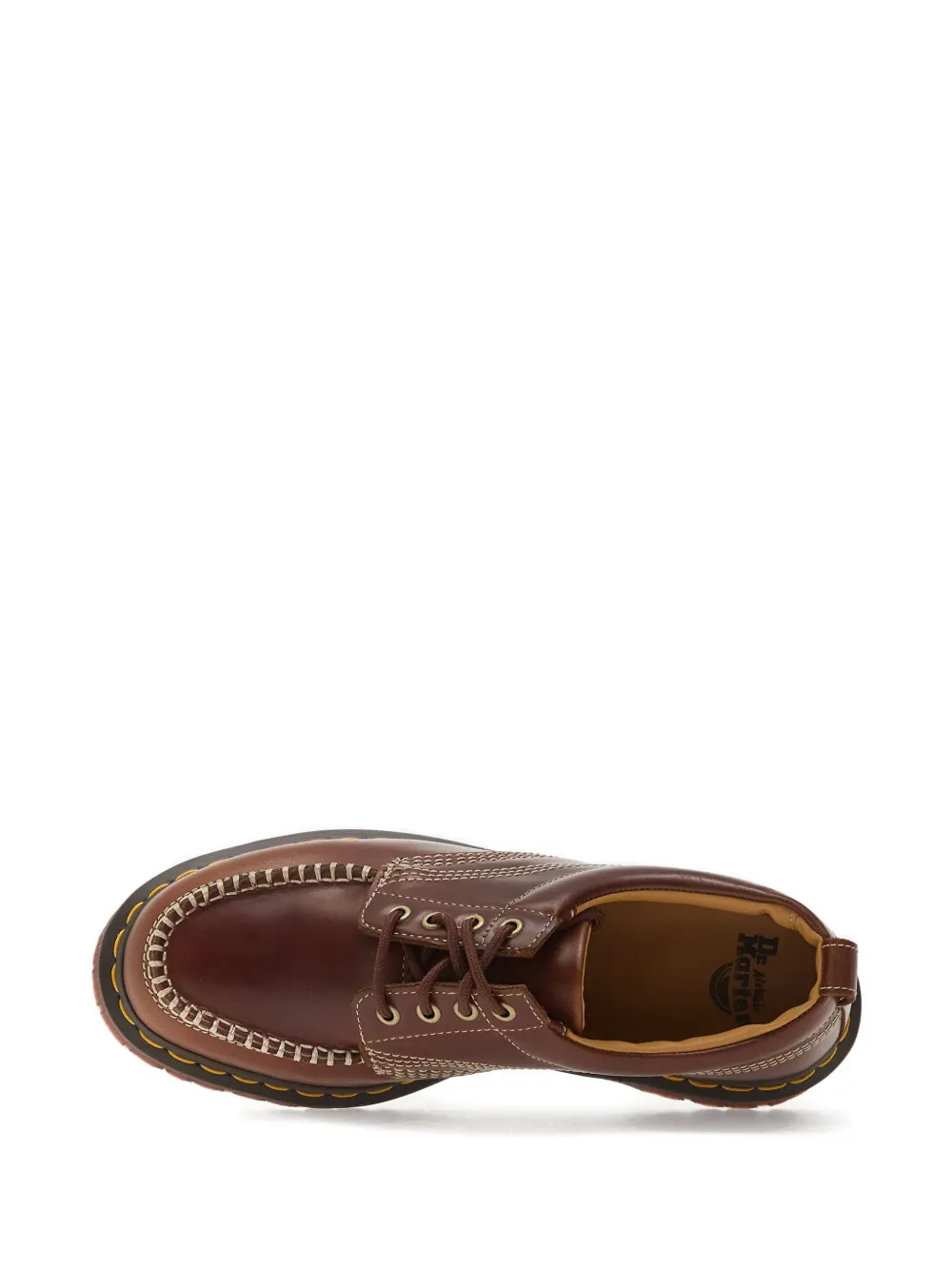 Dr. Martens Lowell derby schoenen Bruin