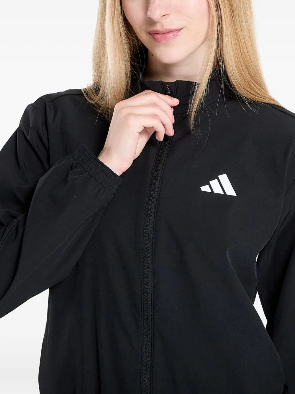 adidas Geweven jack Zwart