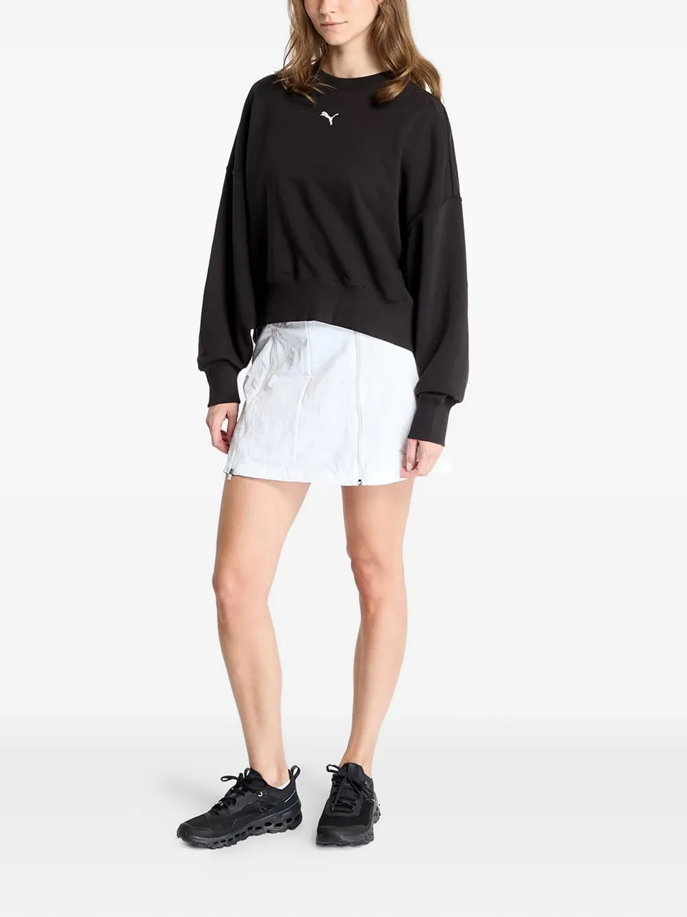  Puma Crew-neck Sweatshirt - Black 