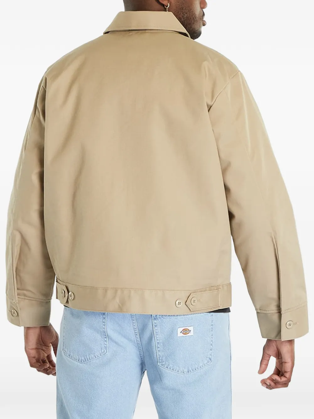 DICKIES Shirtjack met rits Beige
