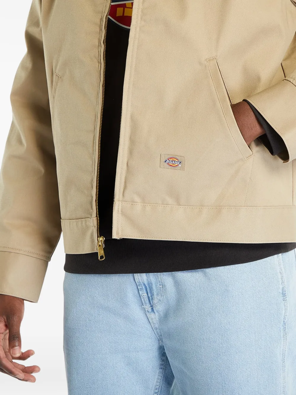 DICKIES Shirtjack met rits Beige