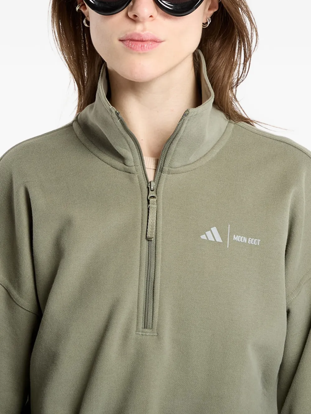 X Moon Boot Logo-Print Sweatshirt