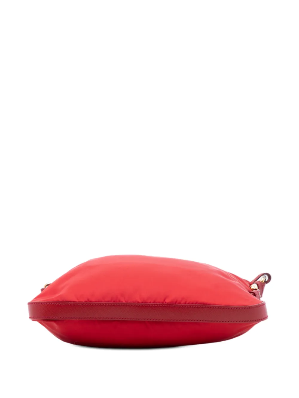 2013-2025 Saffiano Trimmed Tessuto Zip Top Crossbody Bag