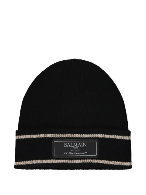 Balmain knitted beanie