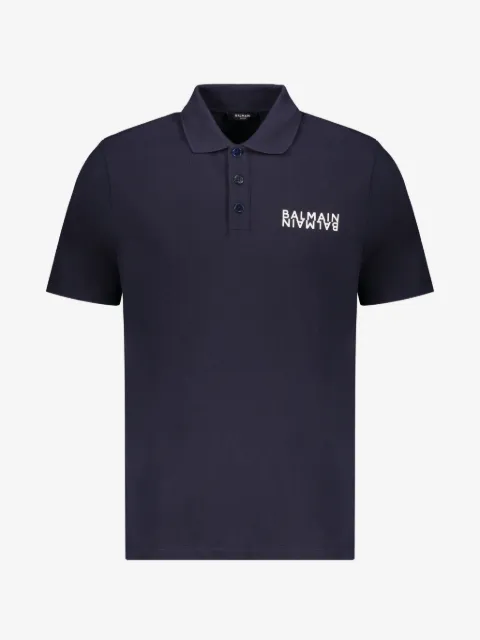 Balmain short-sleeve polo shirt