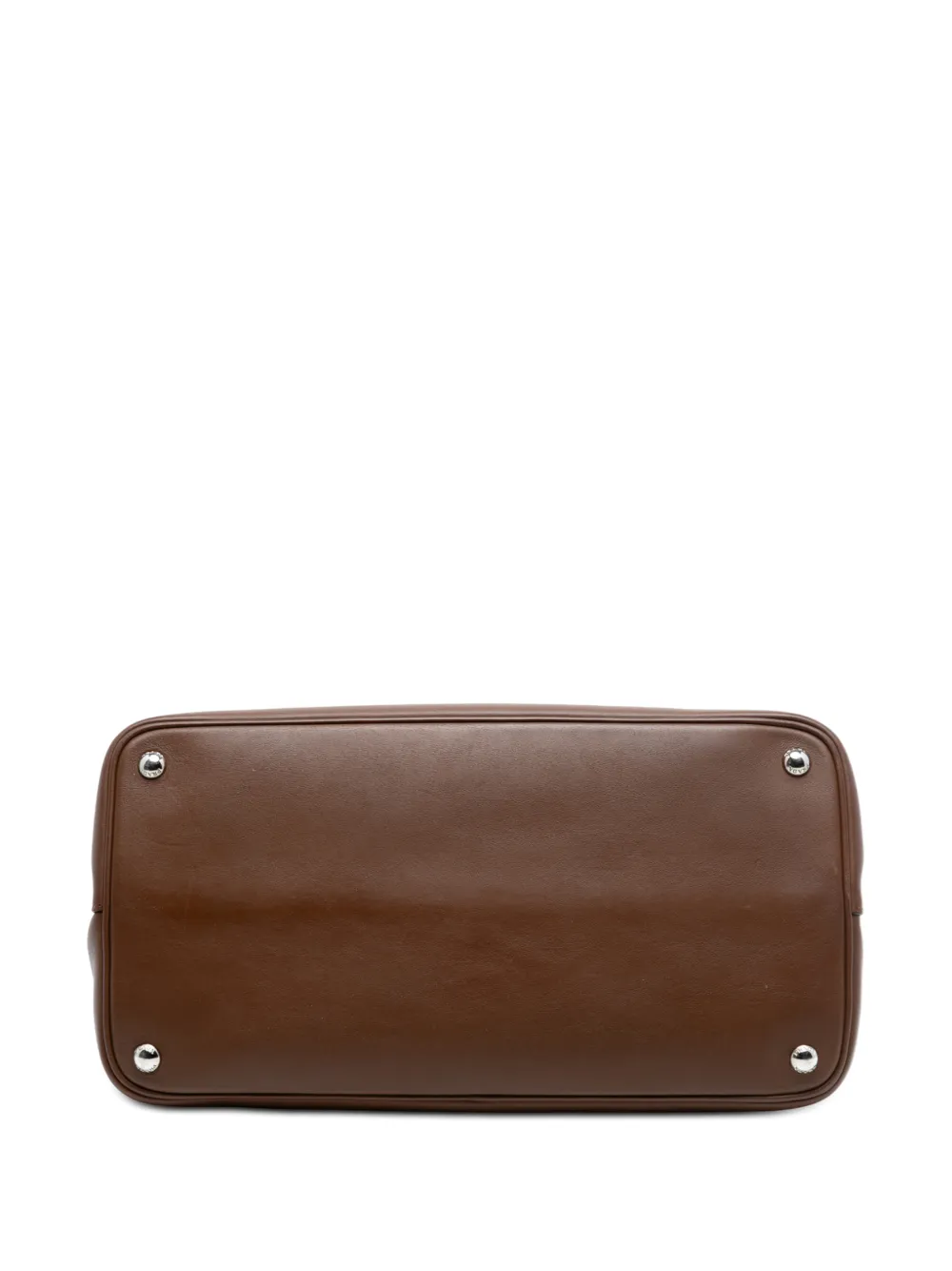 2010-2025 Large Bicolor City Calf Double Flap Satchel