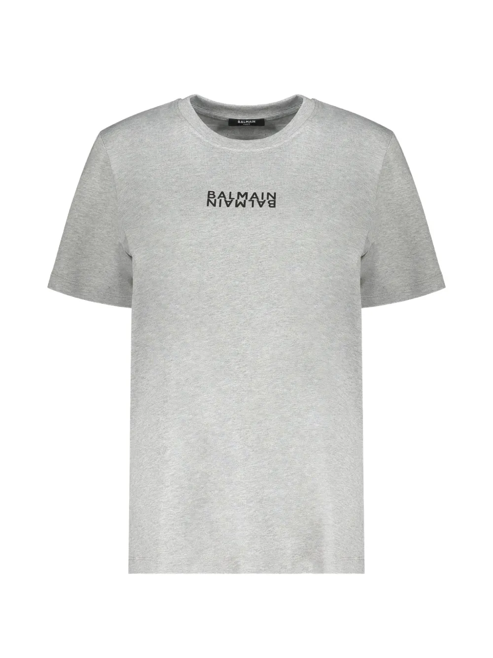 Balmain logo T-shirt - Grigio