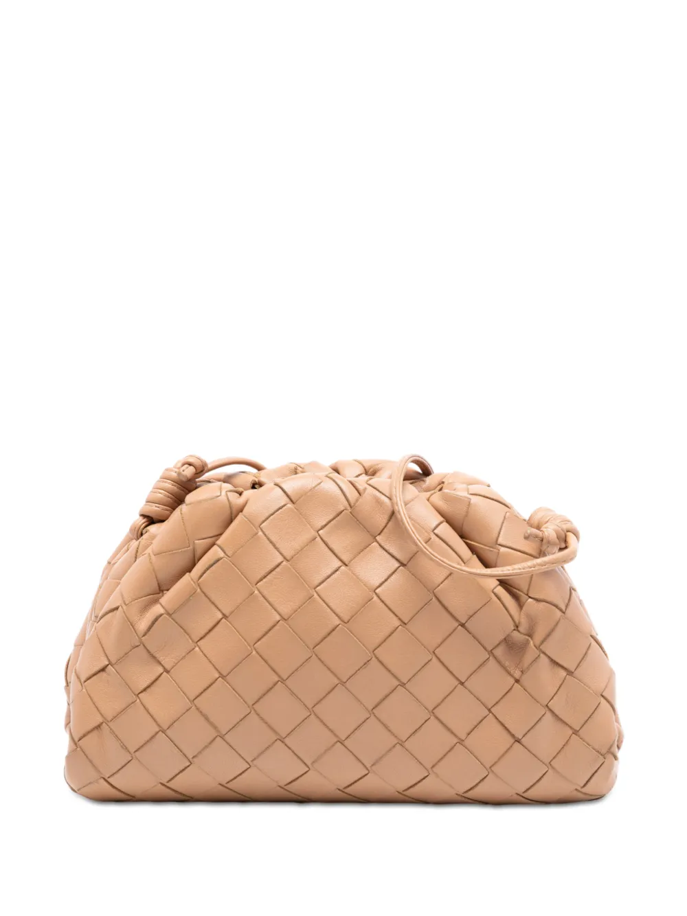 Bottega Veneta Pre-Owned 2012-2025 Nappa Intrecciato The Mini Pouch crossbody bag - Marrone