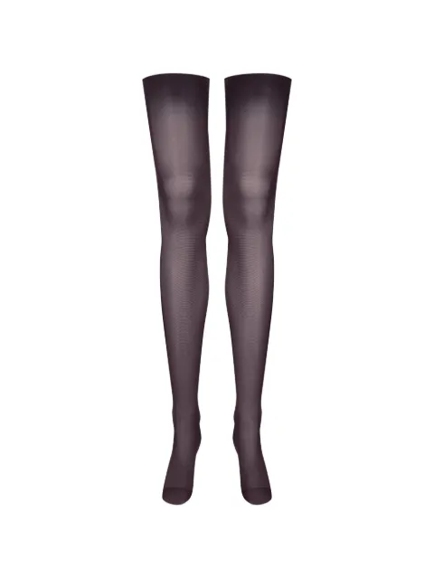 Maison Close cut curled stockings