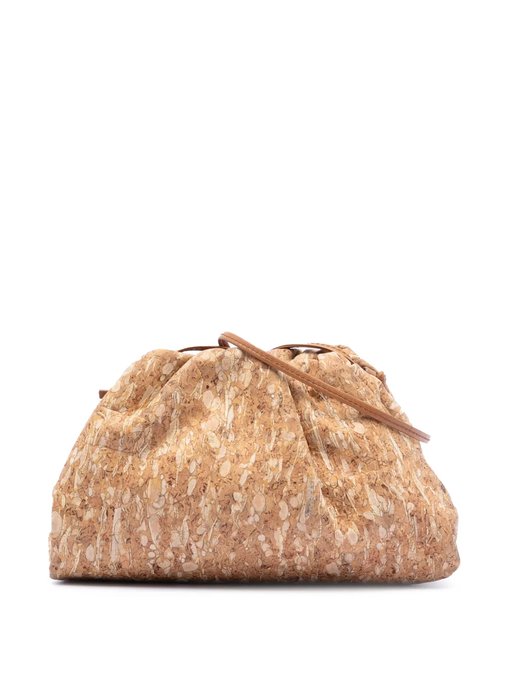 Bottega Veneta Pre-Owned 2010-2025 Cork The Mini Pouch crossbody bag - Marrone