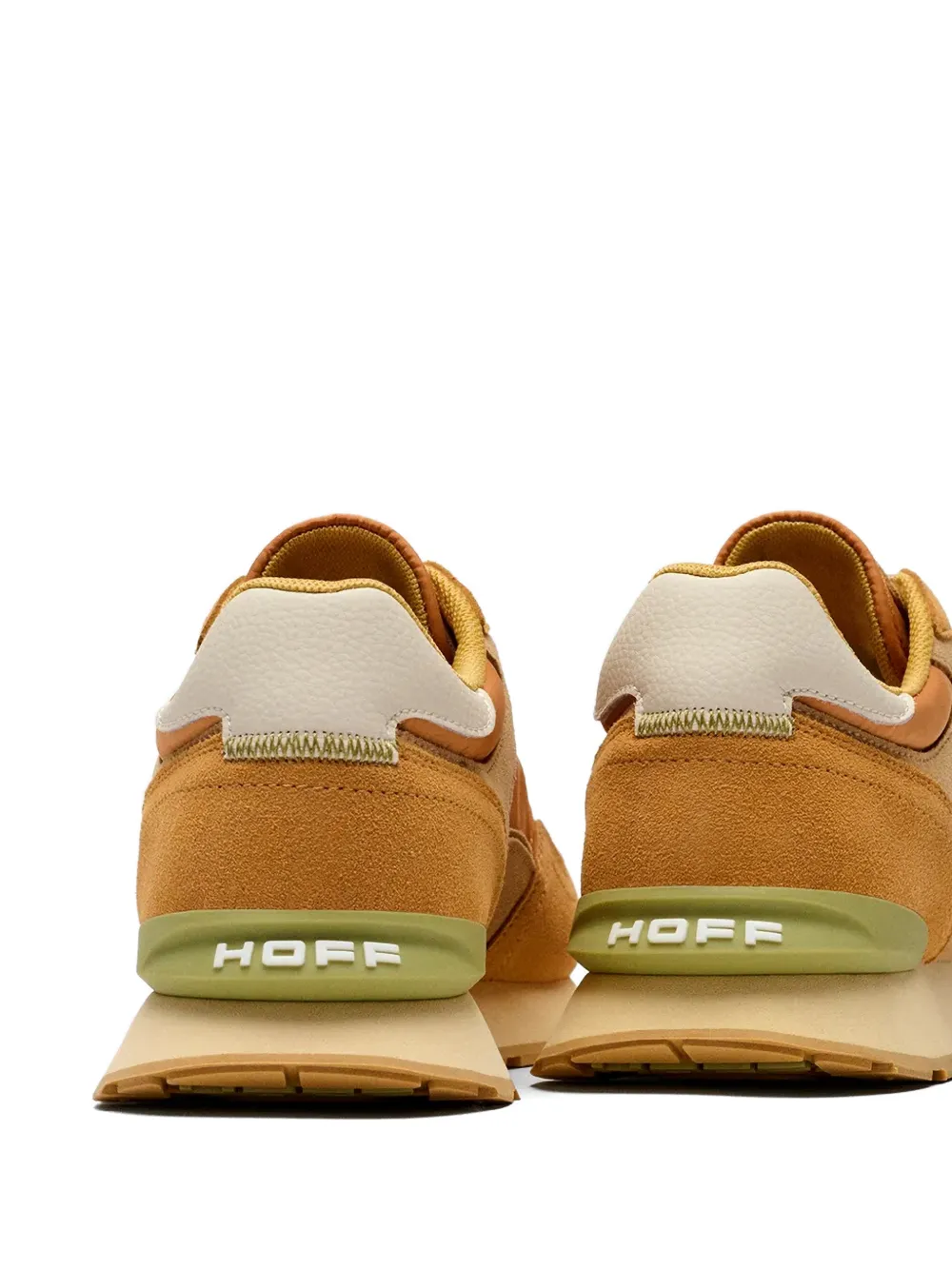 Hoff City Retro sneakers met vlakken Bruin