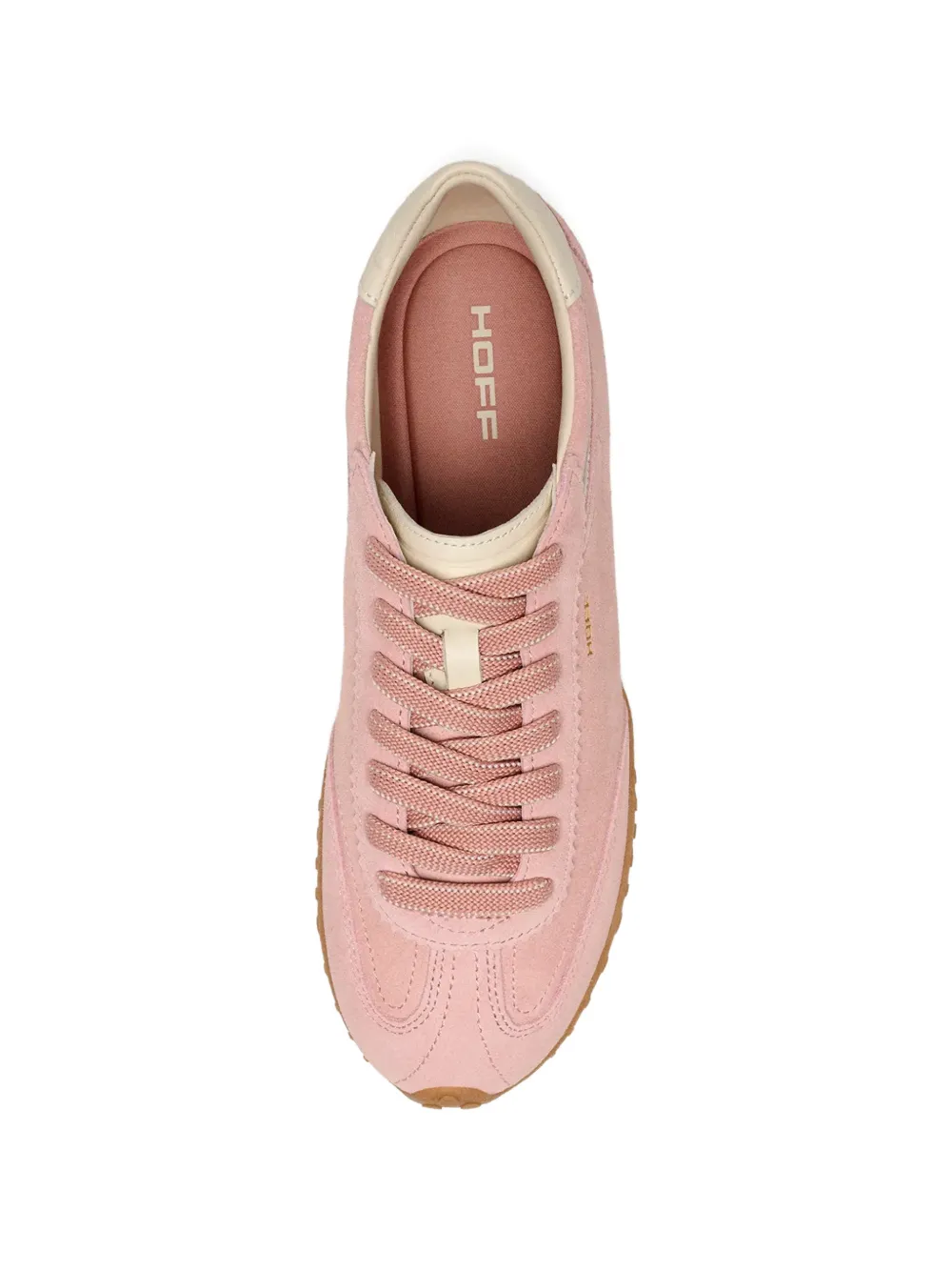 Hoff Bridge Rose suède sneakers Roze
