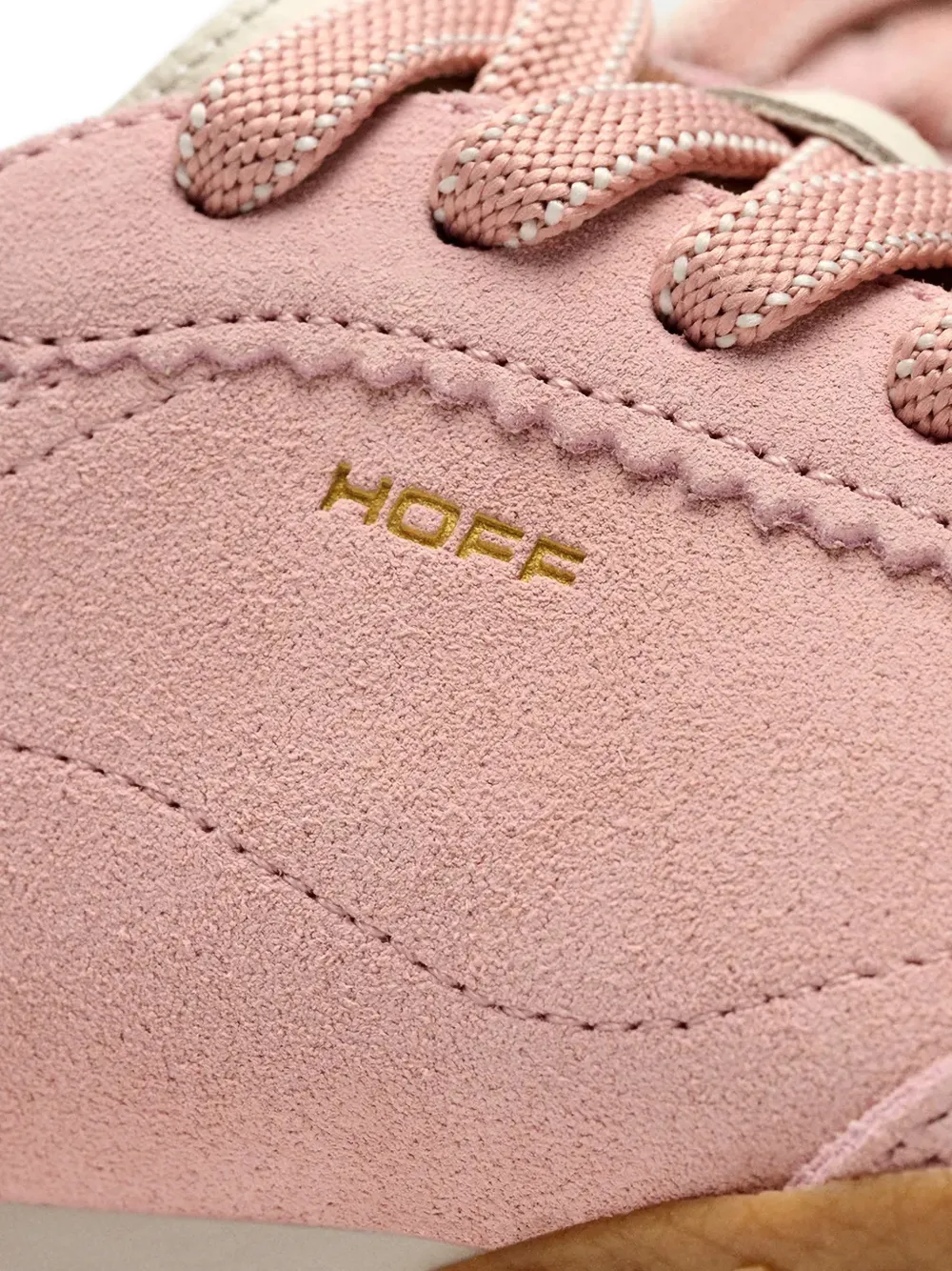 Hoff Bridge Rose suède sneakers Roze