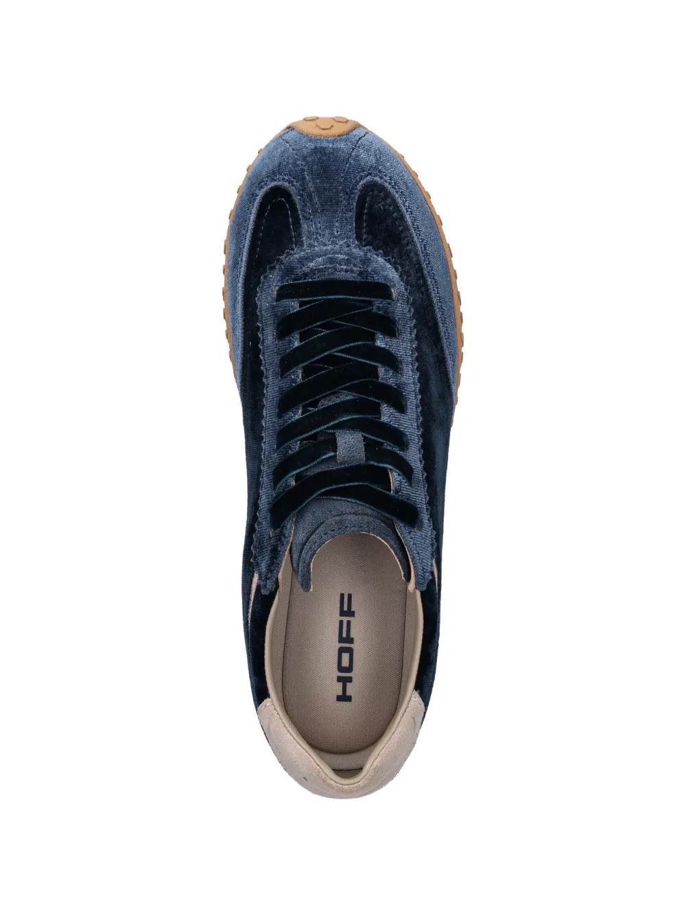 Hoff Fluwelen sneakers Blauw