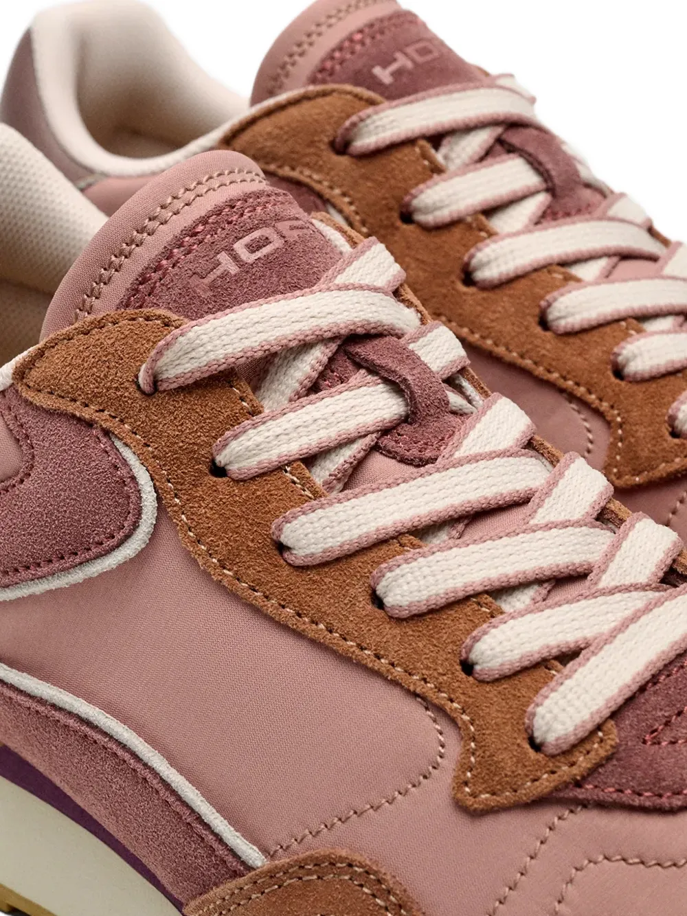 Hoff City Terracotta sneakers met vlakken Roze
