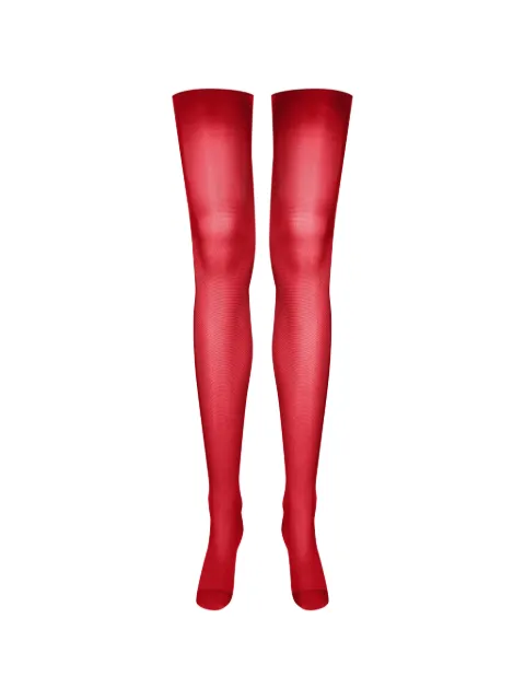 Maison Close cut curled stockings