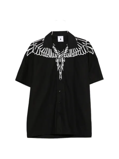 COUNTY OF MILAN wing-print shirt