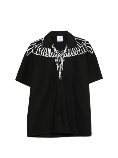 COUNTY OF MILAN wing-print shirt