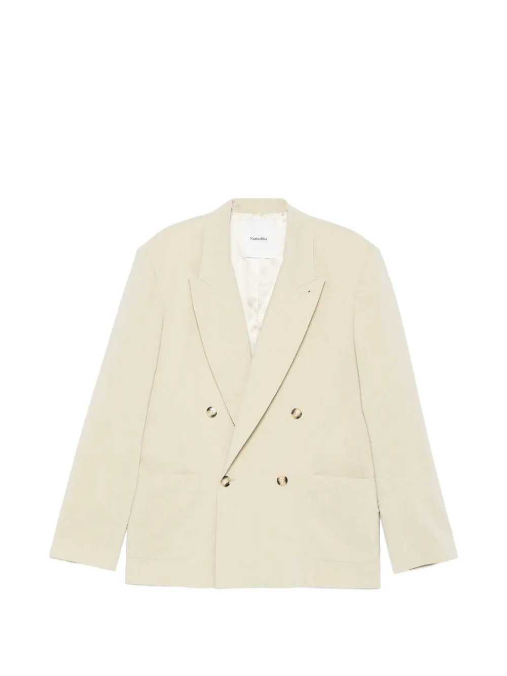 Nanushka Anselm double-breasted blazer - Neutrals