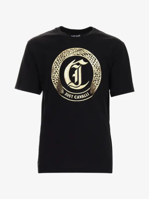 Just Cavalli t-shirt à logo imprimé