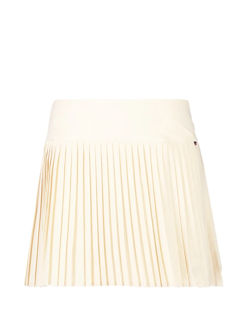 Goldbergh Plissé mini-rok Beige