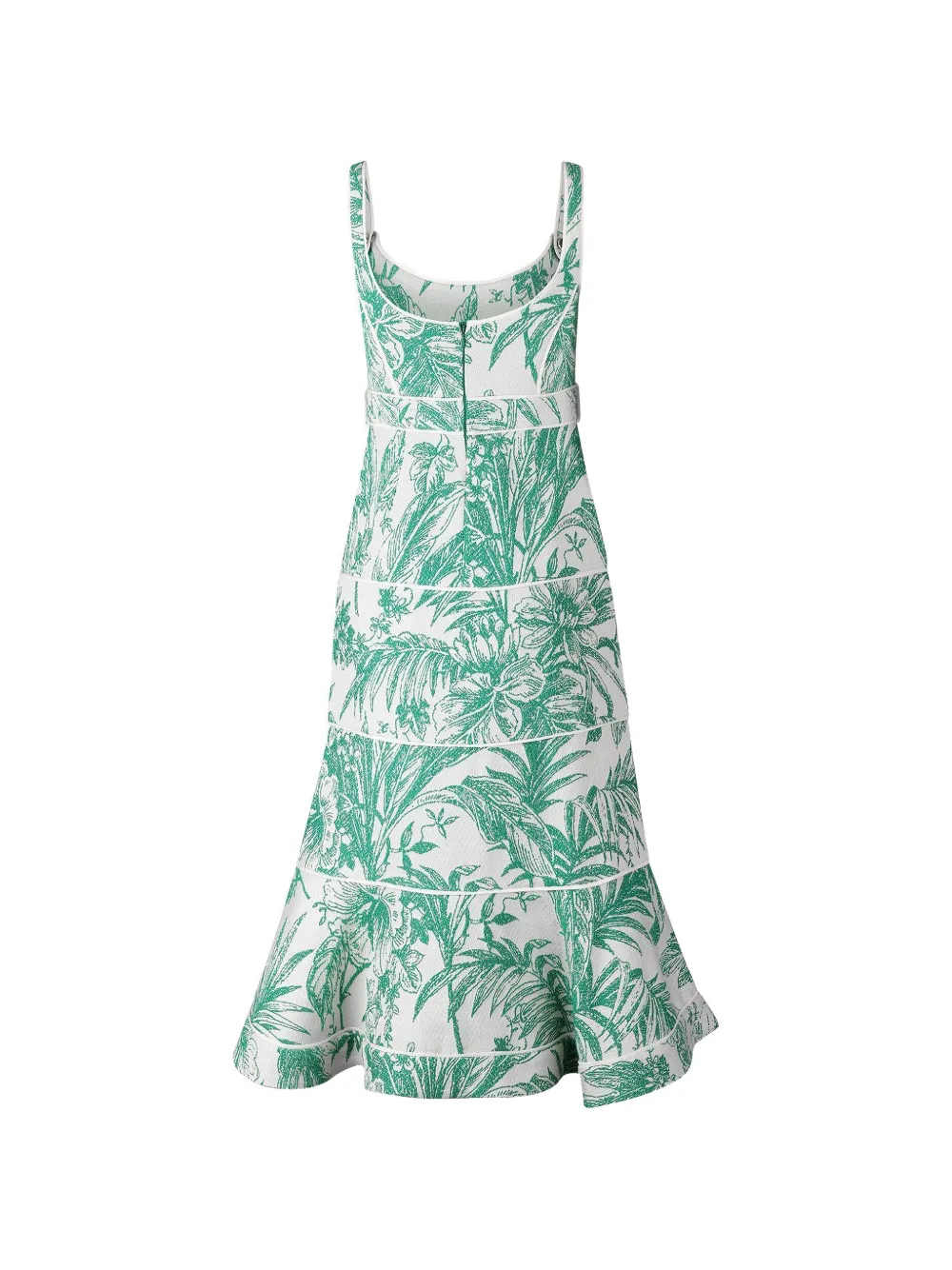  Alexis Kayleen Floral-pattern Maxi Dress - Green 