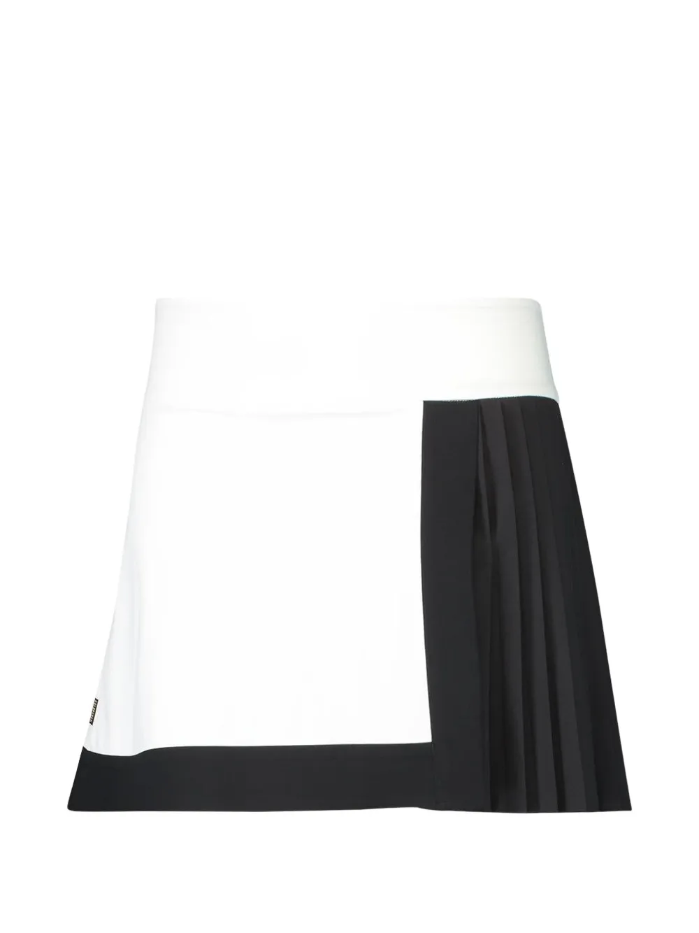 Goldbergh Minigonna Axelle plissettata - Bianco