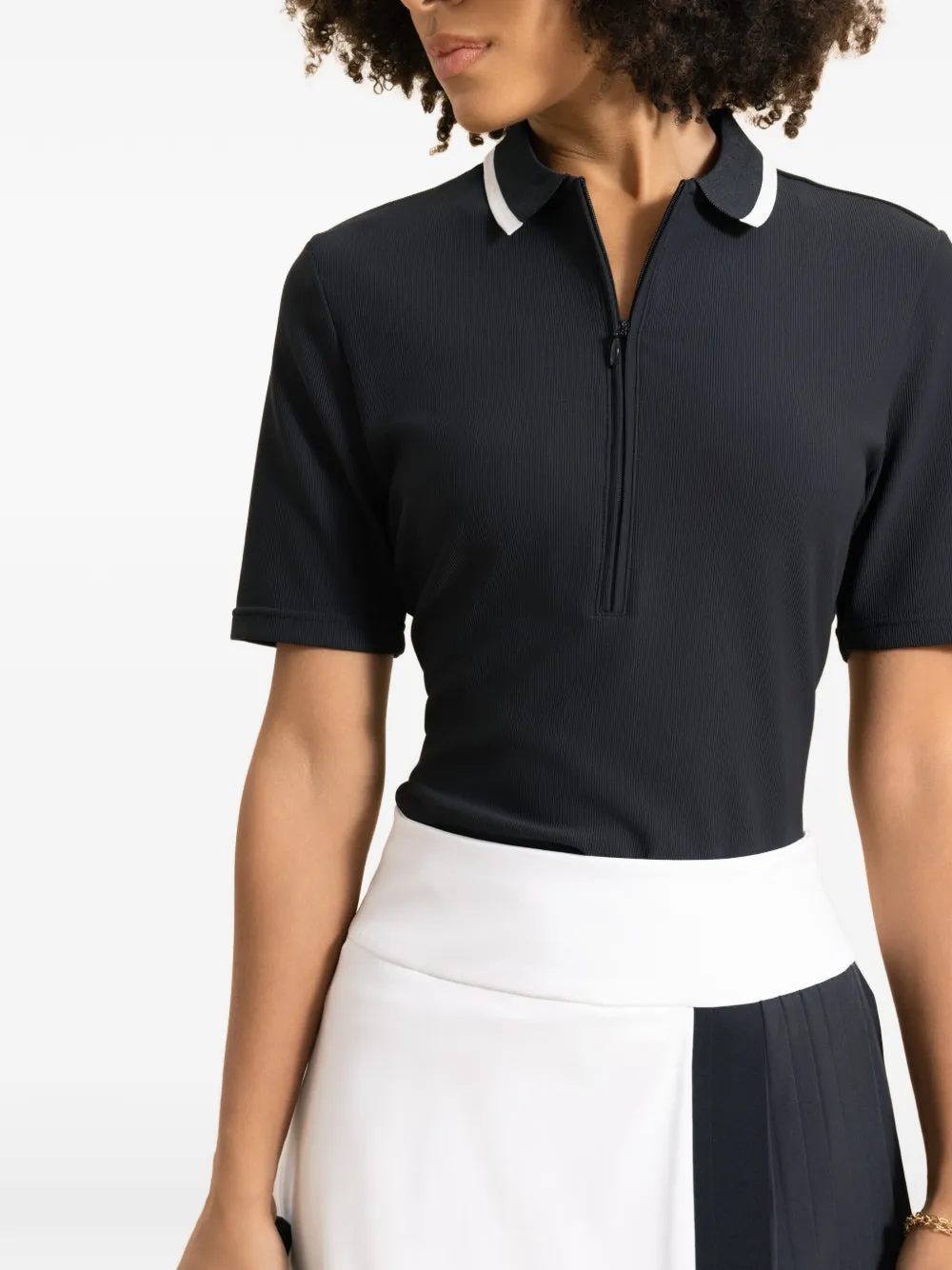Goldbergh Axelle mini-plooirok Wit