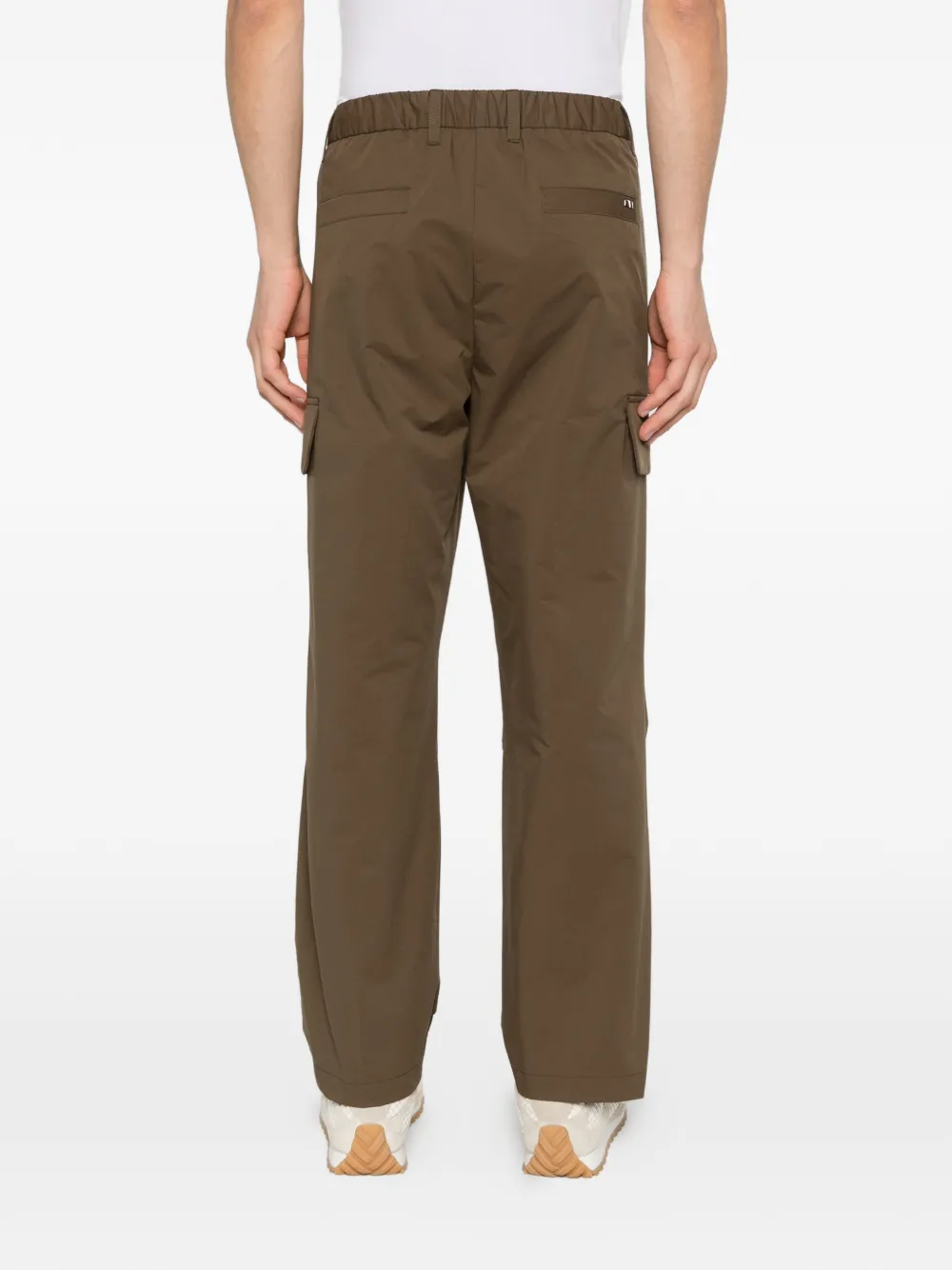 Herno Broek met zak Bruin