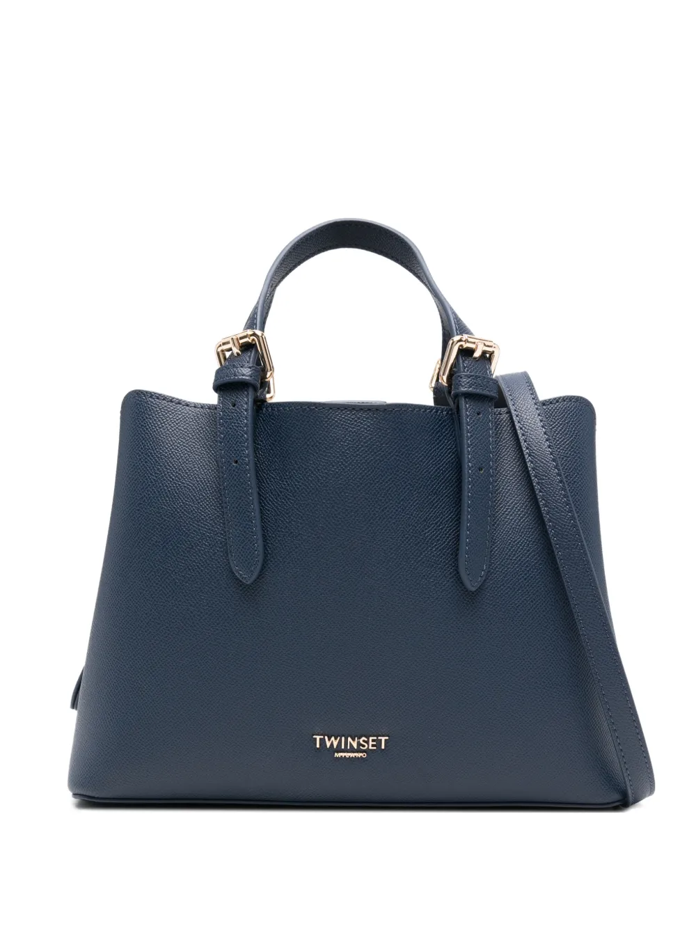 TWINSET buckle-detail tote bag - Blu