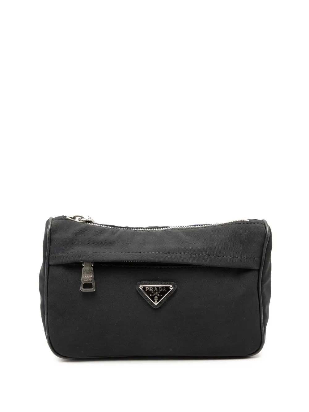 Prada Pre-Owned 2000-2013 Tessuto Zip pouch - Nero