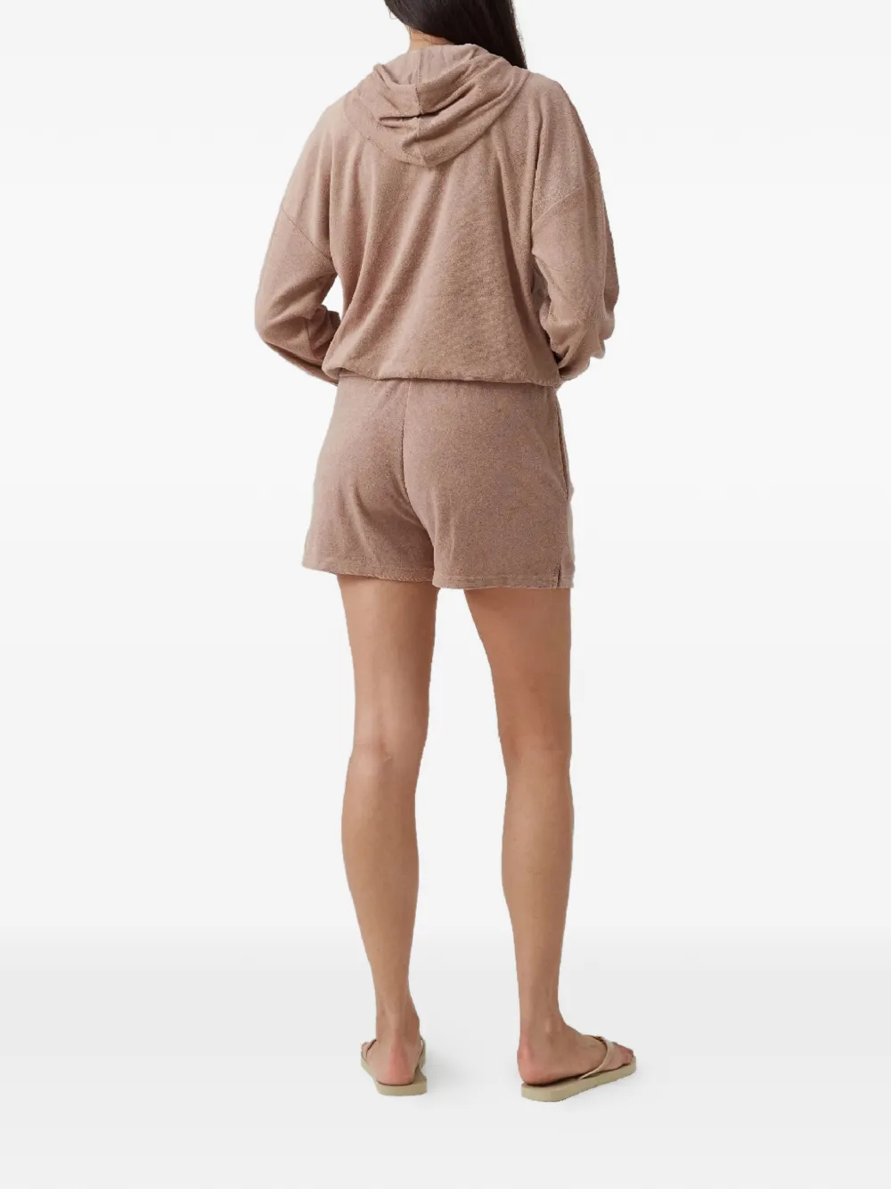  Melissa Odabash Laura Elastic-waistband Shorts - Neutrals 