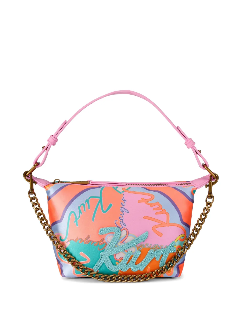 Kurt Geiger London Borsa a spalla Kurt Soft con stampa - Rosa