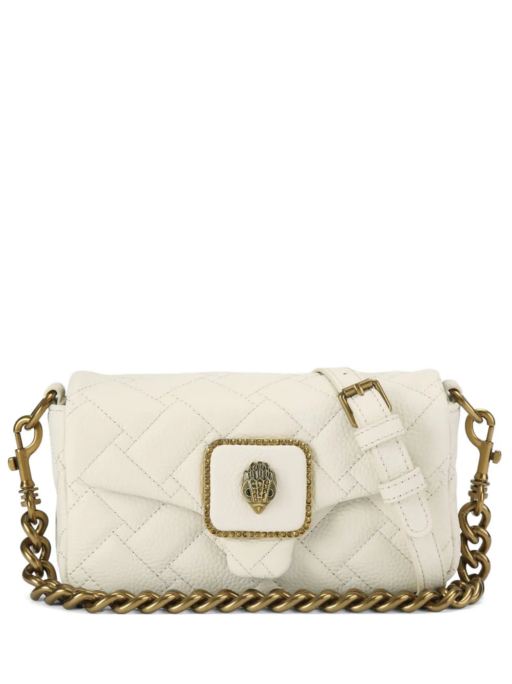 Kurt Geiger London Borsa a spalla Pimlico mini trapuntata - Bianco