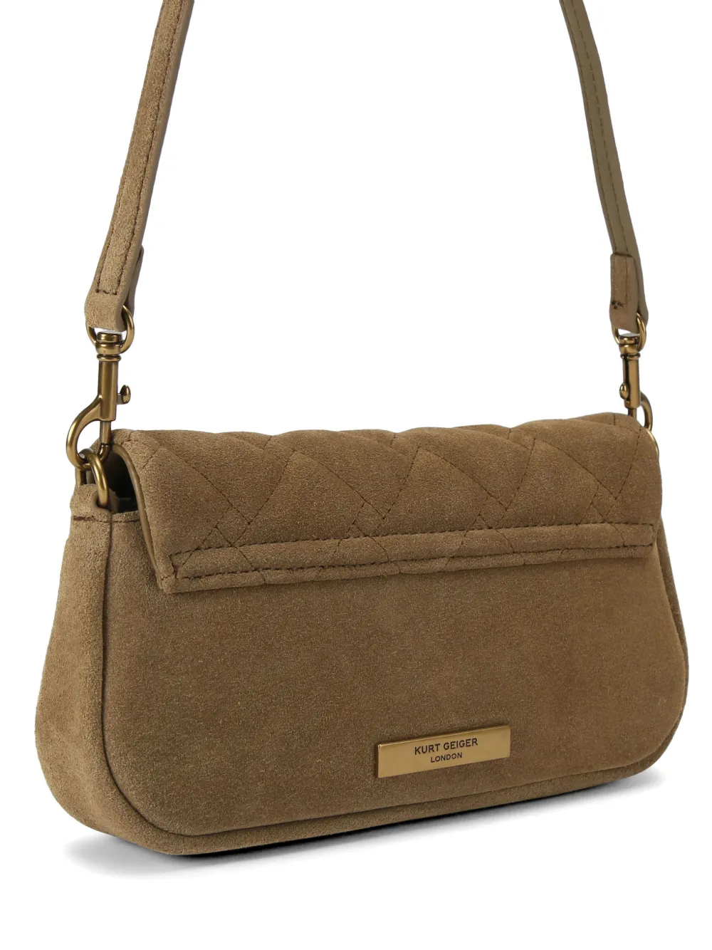  Kurt Geiger London Pickle Eagle-head Shoulder Bag - Brown 