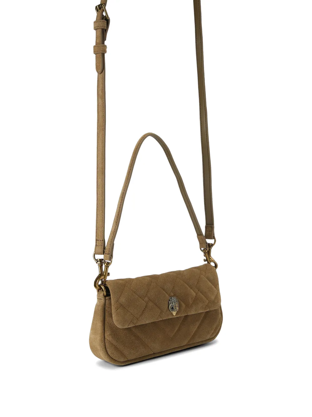  Kurt Geiger London Pickle Eagle-head Shoulder Bag - Brown 