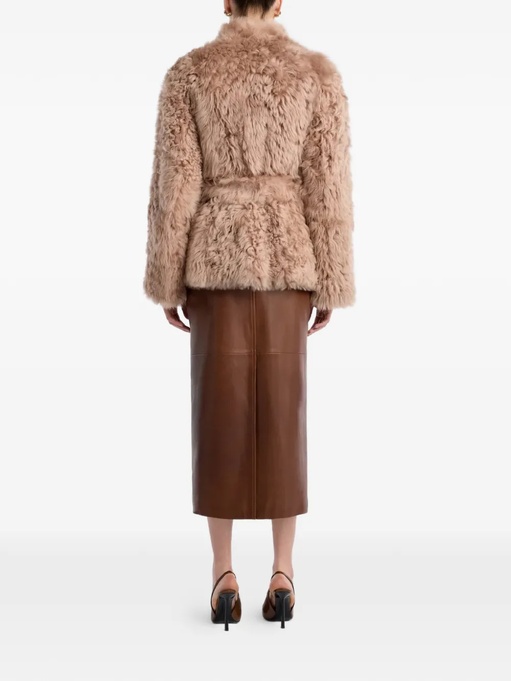 Nour Hammour Elsa Jacket in Neutrals, view 4